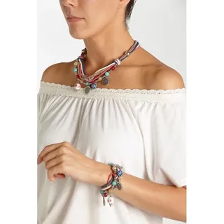 LASCANA Schmuckset Damen blau-rot-weiß/rot/weiß Gr.