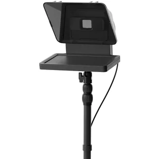 Elgato Prompter/Stangenhalterung-Set – Premium-Teleprompter mit ausfahrbarer Tischklemme (bis zu 125 cm), kompatibel mit DSLR, Webcam, Smartphone, ideal für Streaming und Videokonferenzen, für Mac/PC