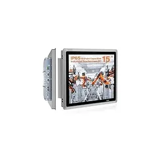 NORQIN 15-Zoll Lüftungsloser Industrie-Panel, IP65 Embedded Touchscreen