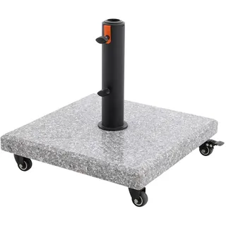 Doppler Schirmständer Granit 45 x 45 cm Grau