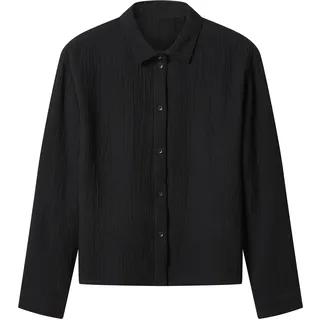 ESMARA KIDS Kinder Musselin Bluse (Schwarz, 146/152)