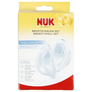 NUK Brustschalen-Set, 6-teiliges Komplett-Set