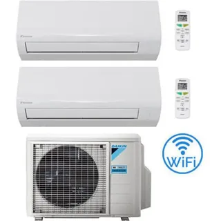 Daikin NEUE SENSIRA Wifi Dual Split 7000 + 12000 BTU Klimaanlage mit mit UE 2MXF40A Klasse A++/A+
