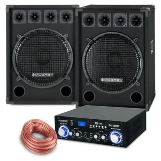 McGrey PA Komplettset PowerDJ-2500 1600W