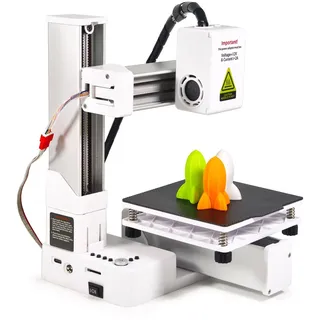 Diyeeni K10 Small 3D-Drucker, FDM 3D-Drucker für Anfänger, Hoch Geschwindigkeit & Präzision, Automatische Nivellierung 3D-Druckmaschine für Kinder, 230 ° C Hoch Temperatur Alle Metall