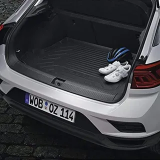 Volkswagen 2GA061160A Gepäckraumeinlage Basis-Ladeboden, Schwarz