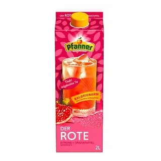 Pfanner Eistee Granatapfel, Zitrone 2,0 l