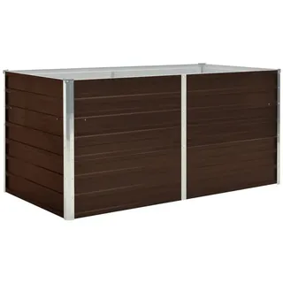 vidaXL Hochbeet 160 x 80 x 77 cm Braun