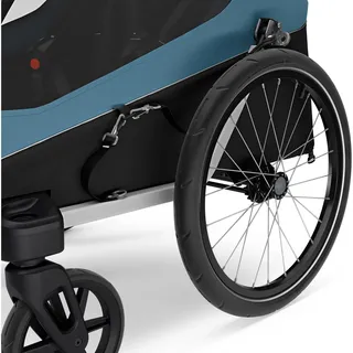 Thule Courier Kinderanhänger aegean blue
