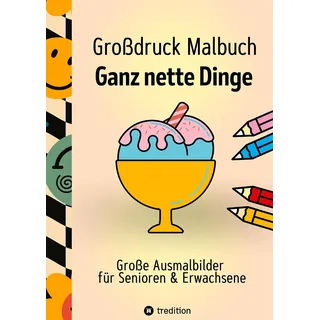 tredition Großdruck Malbuch 1 St. Extra Große Motive