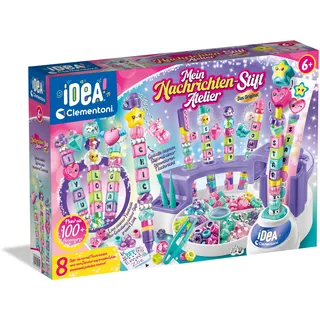 CLEMENTONI 59455 - Idea Nachrichten-Stift Atelier - Stift-Bastelset