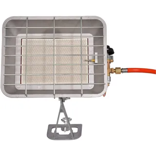 FireFix Gasheizstrahler Easy 4,2 kW silberfarben