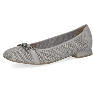 CAPRICE Ballerinas in Grau/Silber | Gr.: 38