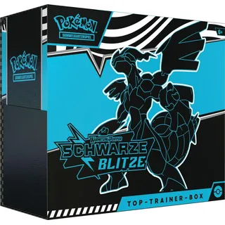 Pokémon Top Trainer Box Karmesin & Purpur Schwarze Blitze 