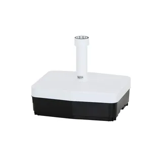 Siena Garden Schirmständer Kunststoff 45 kg Weiß
