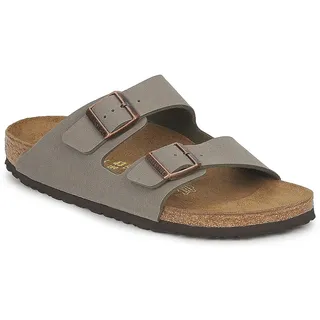 Birkenstock Arizona Birko-Flor Nubuk schmal stone 44