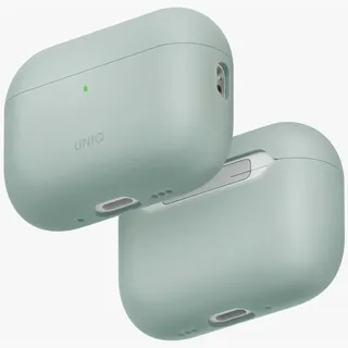 Uniq Lino Etui für AirPods Pro (3. Generation) Grünes Silikon - Grün