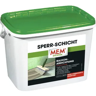 MEM Sperr - Schicht, Abdichtung von Balkonen, Terrassen + Nassräumen,