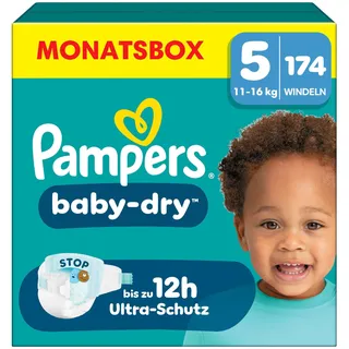 Pampers Baby-Dry Gr. 5 (11-16 kg) 174 St.