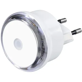 Hama LED-Nachtlicht Basic mit Stecker Dämmerungssensor Weiß