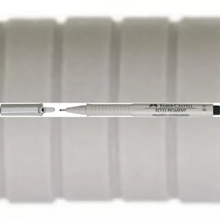 Faber-Castell 166899 Tintenschreiber Ecco Pigment 0,8 mm schwarz