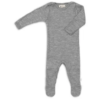Engel Baby Schlafsack Schlafoverall Grau 74/80