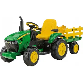 Peg Perego John Deere Ground Force inkl. Anhänger grün/gelb OR0047