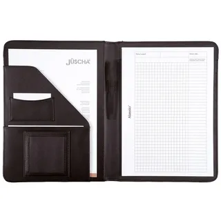 Alassio Schreibmappe A4 Schwarz
