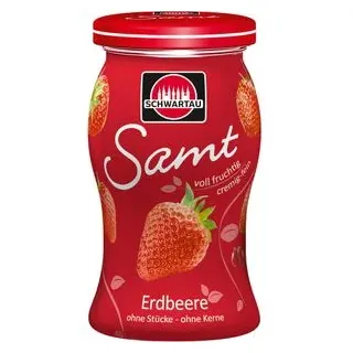 Schwartau Samt Erdbeere, 270g