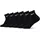 Trainings-Knöchelsocken Black/White 46-50