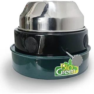 Bio Green BioGreen Paraffin Gewächshausheizung WARMAX ANTIFROST 150 Watt | für Gewächshäuser bis 2 m2 | max. 10 Tage Brenndauer/Füllung