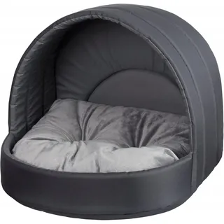 Best For Pets – Haustierbett 62x52 cm | Hundebett & Hundehütte für kleine Hunde | Waschbare Hundehöhle & Indoor geeignet | Katzenbett mit PVC-Bezug, gesteppter Innenseite & abnehmbarem Kissen