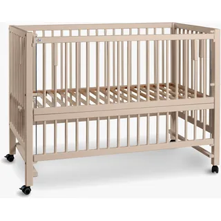 tiSsi tiSsi® XXL Beistellbett HAJO 120x60 Silk Beige