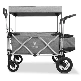 FUXTEC Fuxlife Luxus Bollerwagen FC-CTL900 Premium Grau
