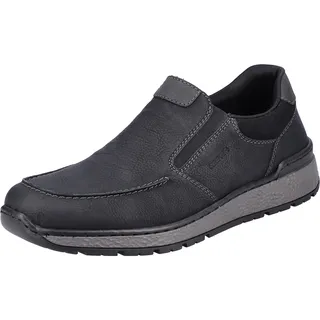 Rieker Herren Slipper Schwarz 43