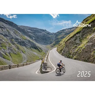 quäldich.de quäldich.de-Rennrad-Kalender 2025 Format DIN A2 / quäldich.de GmbH / Kalender