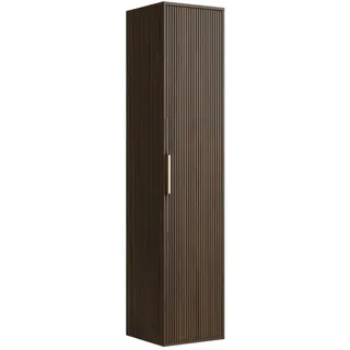 Badplaats Rimini Badezimmerschrank 33 x 170 x 33 cm Walnuss Braun