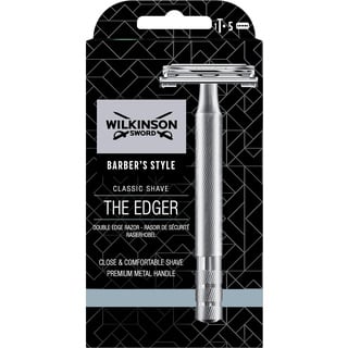 Wilkinson SWORD – Rasierhobel für Männer | Premium - Rasierhobel aus Edelstahl | Rasierer + 5 Rasierklingen