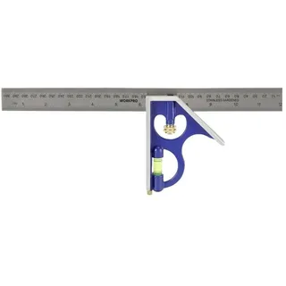 WorkPro WP264002 Aluminium-Kombinationswinkel 300mm