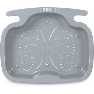 Intex 29080E B00GSPHTLY Poolleiter-Fußwanne, 1 Stück, Grau