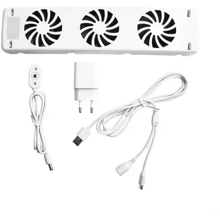 Magnetischer Heizkörper Ventilator Set,Heizkörperventilatoren,energieeffizienter Heizungsventilator - Bis zu 22% Energieeinsparung,Geräuscharm,für Heizkörpern und Konvektoren ab 120 cm