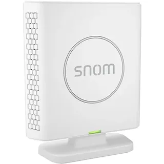 Snom M6 DECT-Repeater Für Schnurlos Erweiterte Reichweite, Kompatibel mit M300/M400/M700/M900, Unterstützt 5 GespräChe, Einzel-/Multizellbasis, Breitband-Audio, 112x90x36mm