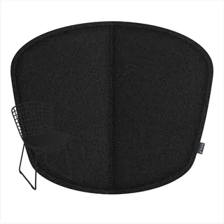 Feltd. Filz-Sitzkissen kompatibel mit Bertoia Wire, Black