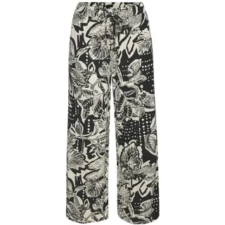 VIVANCE Palazzohose figurumspielend Schwarz 34