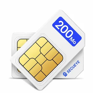 4G LTE SIM Karte Prepaid Plan für Überwachungskameras Router IoT Geräte 200 MB