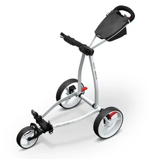 Big MAX Blade IP 2.0 - Golftrolley Schiebetrolley weiß