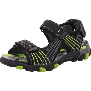 superfit Jungen Henry Knöchelriemen Riemchensandalen, SCHWARZ, 28