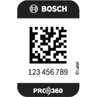 Bosch Service-Box ID Label Large 50