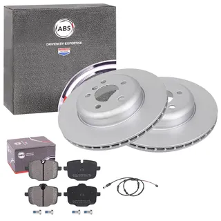 BandelOne enthält ABS Bremsscheiben 345mm + Beläge hinten passend für 5er F11 Touring Kombi