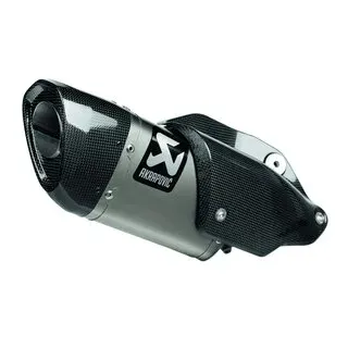 Akrapovic Slip-on Line Auspuffsystem mit EG-BE Titan, Carbon, Edelstahl